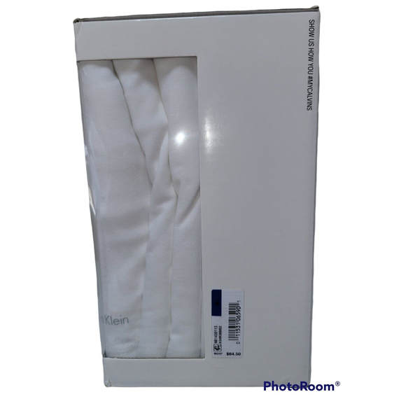 Calvin Klein Men's 5-Pk Cotton Crew Neck Undershirts White, XL & 2XL. Read descr - Picture 2 of 10